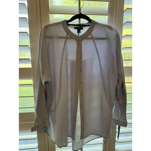 Alfani Prima Oct Oversized Blouse M - Picture 2 of 8